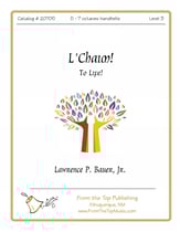L'Chaim! Handbell sheet music cover